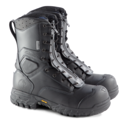 Station 1 - 9"" Men's Lace-Up/Zip EMS/Wildland Leather Boot