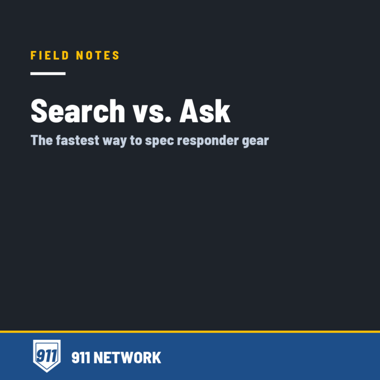 911 Network resource article: search vs ask the Gear Tech Advisor