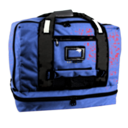 L.A. Rescue Flotech Gear Bag - vented turnout gear bag in navy