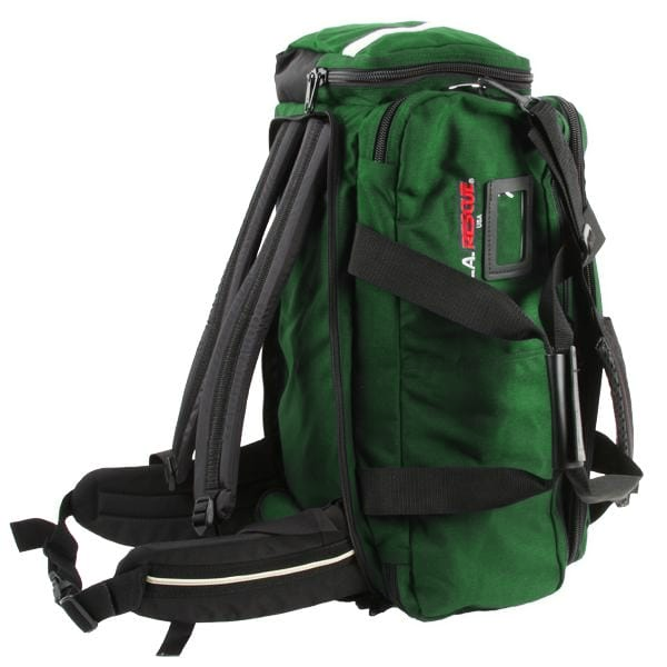 L.A. Rescue O2 To Go Backpack - oxygen backpack in green