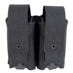 Double Pistol Mag Pouch - Tank Track with Flap