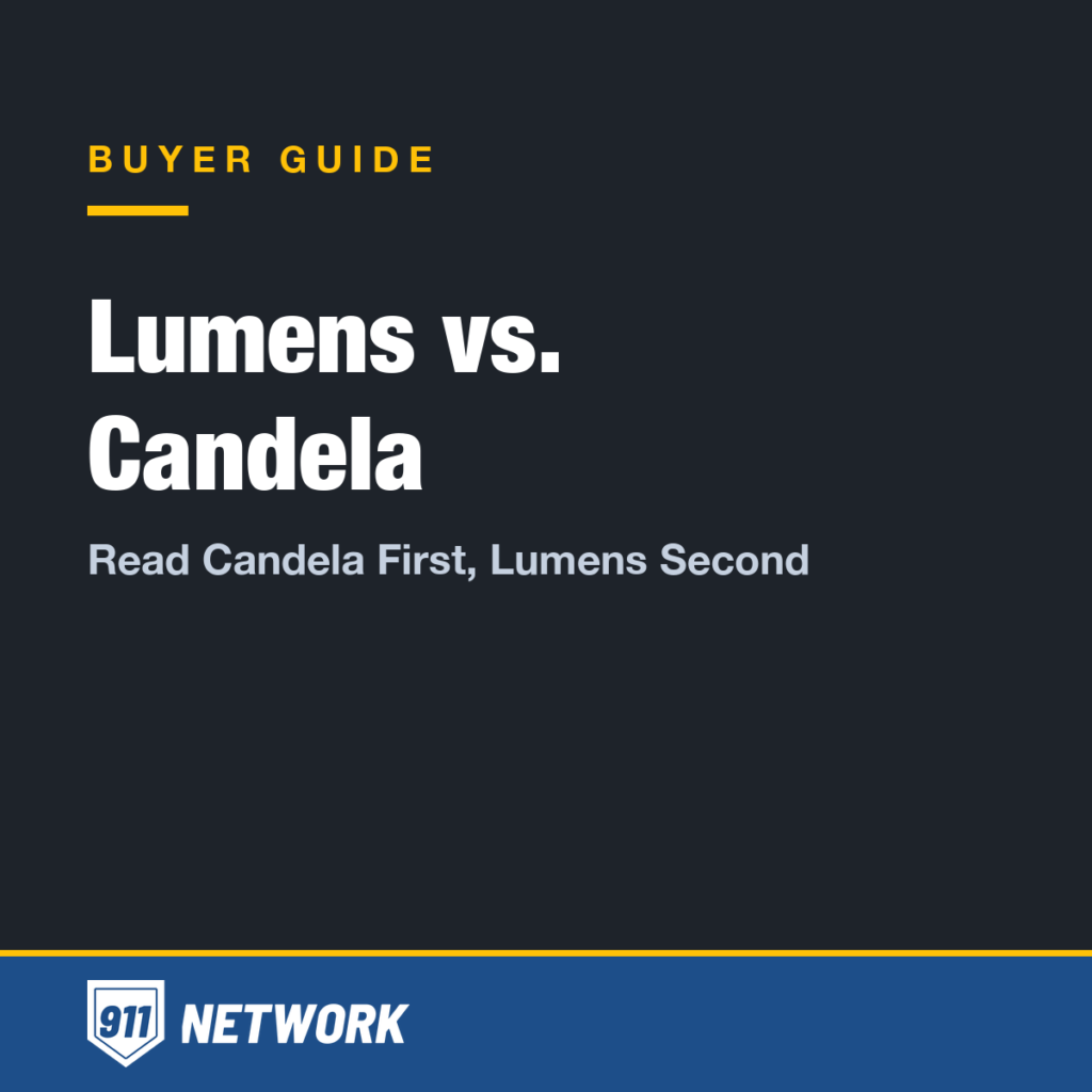 Lumens vs. Candela — duty light spec-reading guide