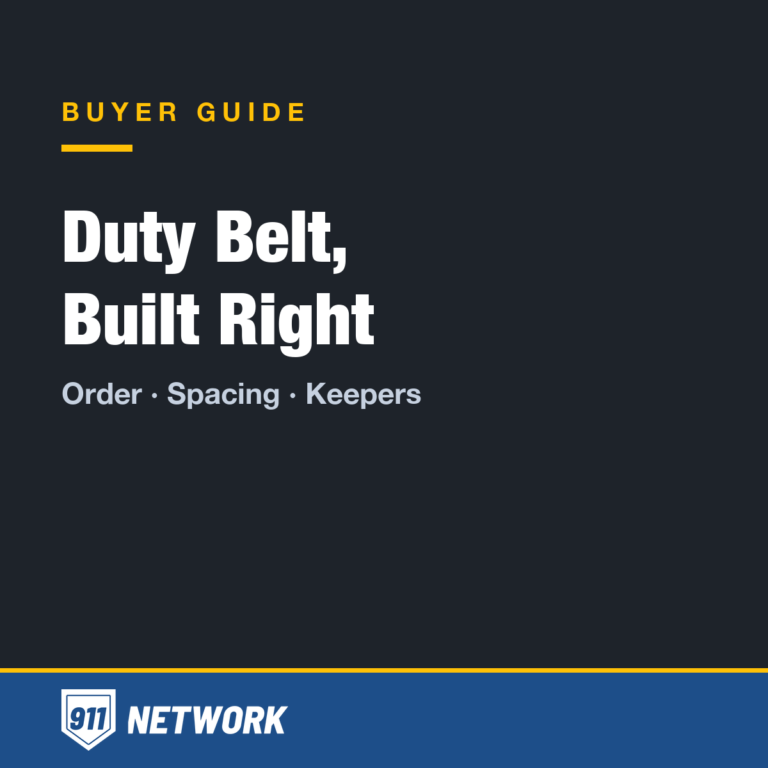 Duty Belt, Built Right — setup guide cover