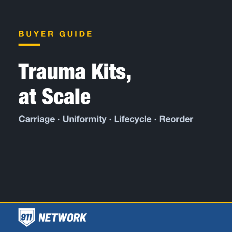 Trauma Kits at Scale — the quartermaster program guide