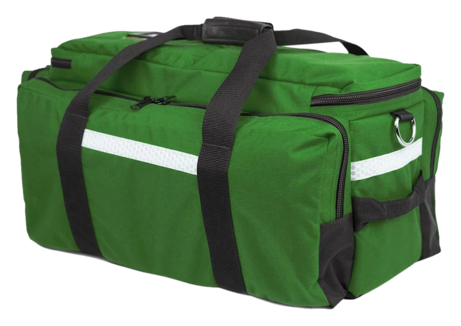 L.A. Rescue O2 To Go Pro oxygen bag in green