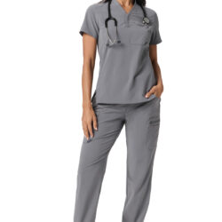5.11 Women's One Pocket Scrub Top, Storm