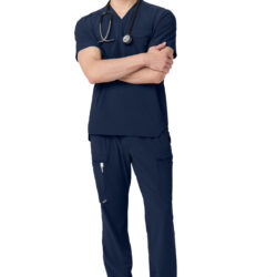 5.11 Men's One Pocket Scrub Top, Pacific Navy