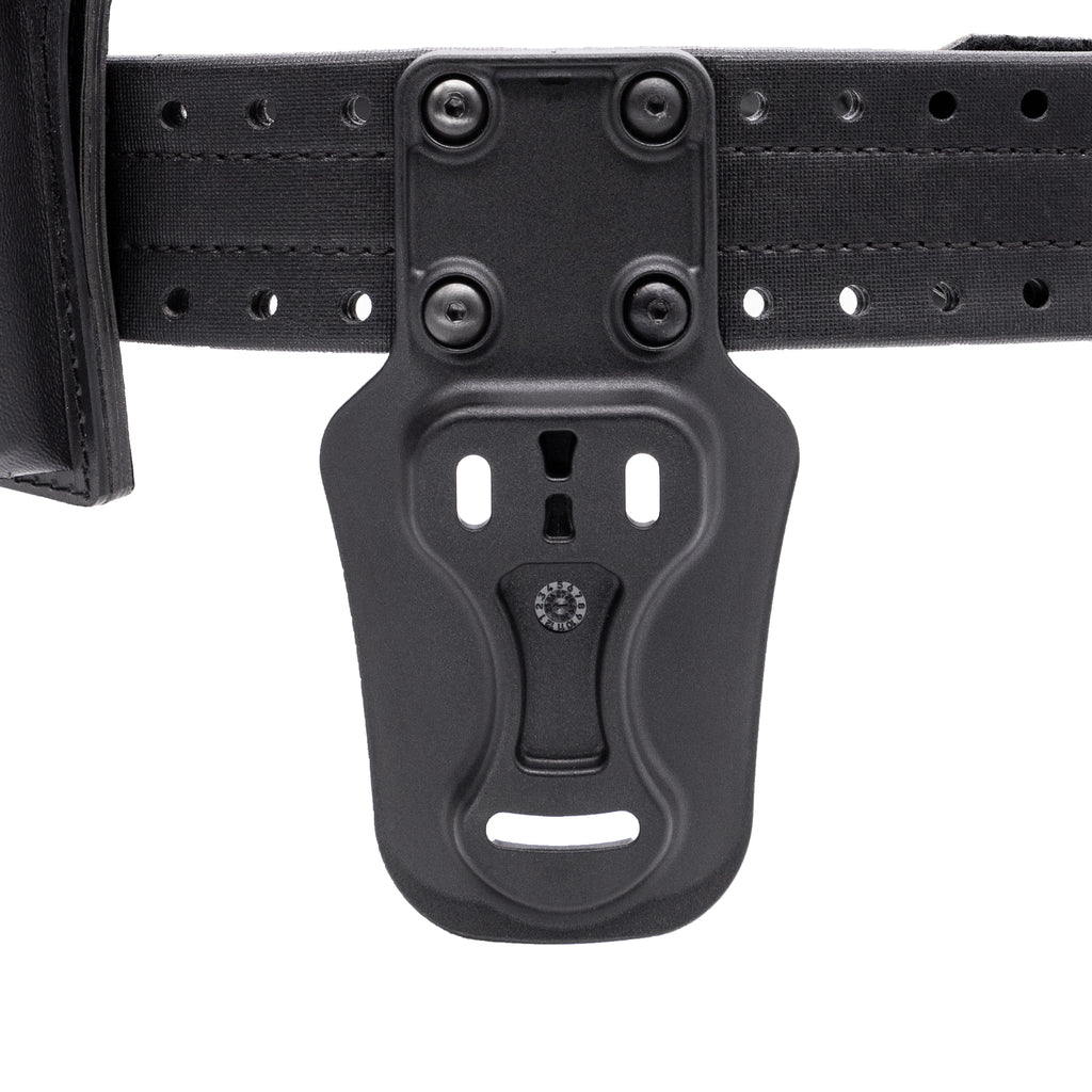 Safariland CUBL2 cantable belt loop mounted on a HOLLE belt (mid-ride shown)